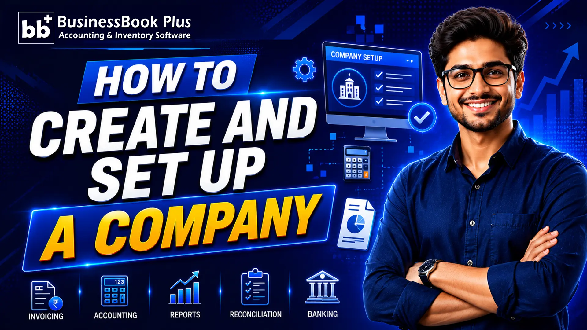 How to create a company in BusinessBook Plus